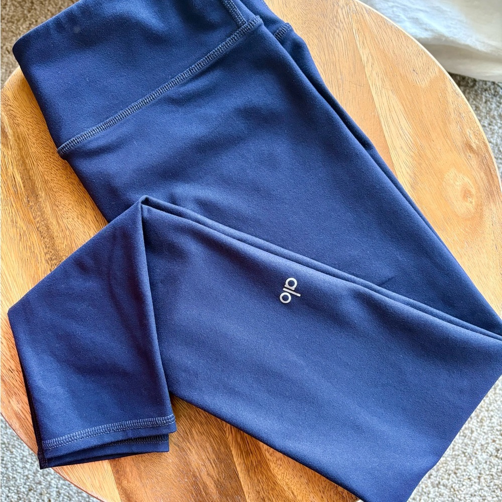 ALO Yoga Navy Leggings